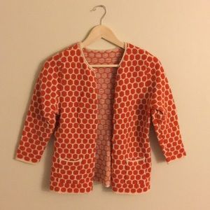 Garnet Hill 100% wool cardigan